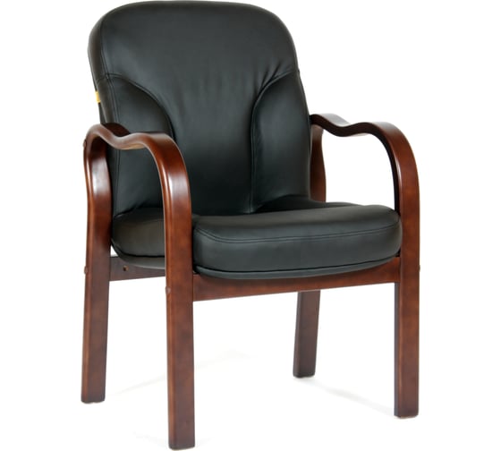 Изображение товара Компьютерное кресло CHAIRMAN 658 кожа черная 00-06025104