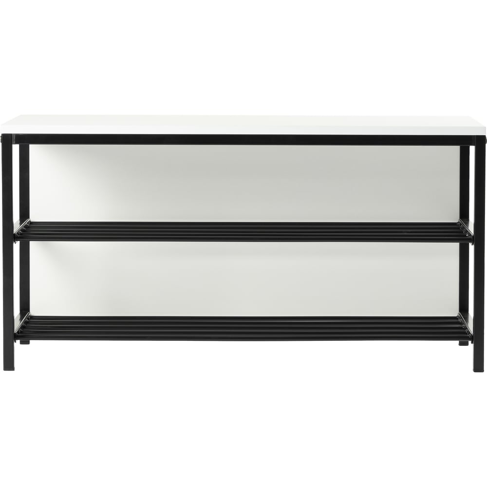 Обувница Divan24 Оденсе, белый, лдсп, металл 77000238
