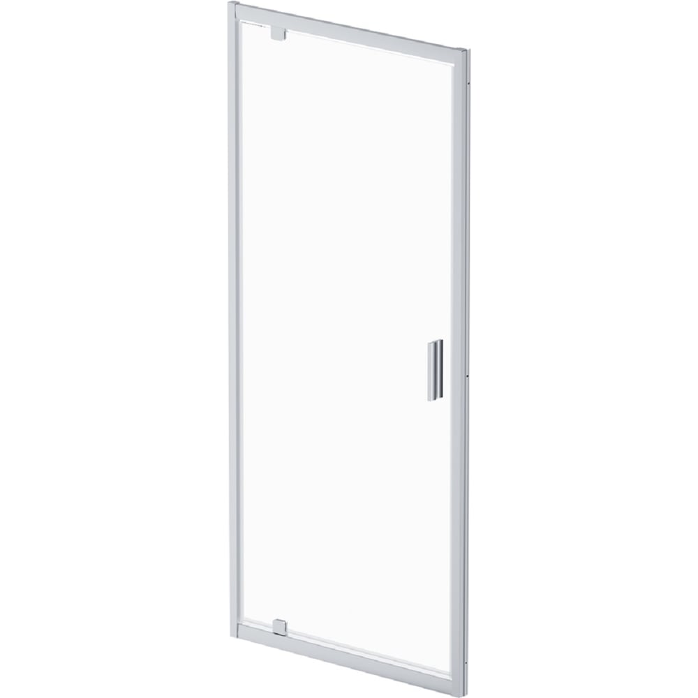 Изображение товара Дверь душевая распашная AM.PM Gem 90x195 стекло прозрачное серебристый профиль