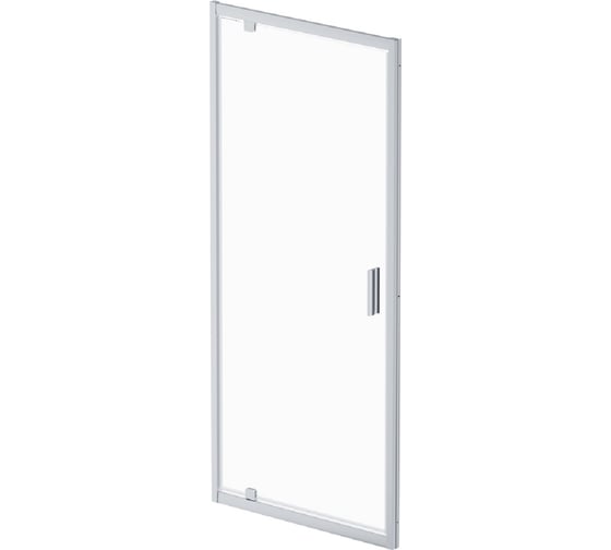 Изображение товара Дверь душевая распашная AM.PM Gem 90x195, серебро, стекло прозрачное W90G-90-1P-MT