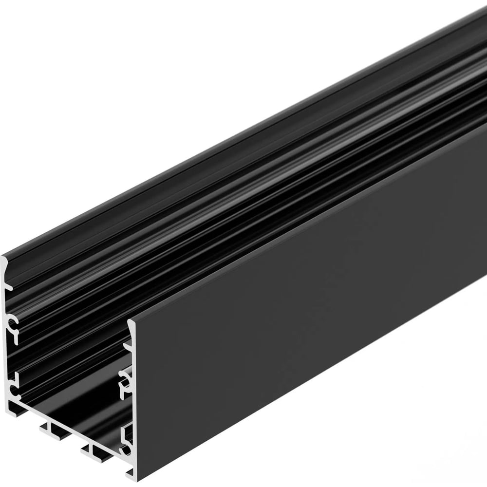 Изображение товара Профиль Arlight LINE-M-3535-3000 BLACK алюминиевый 3 м для потолка и гипсокартона