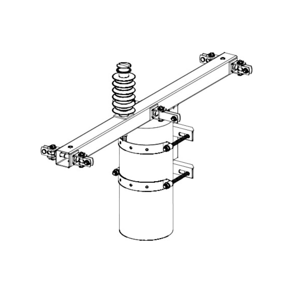 Изображение товара Траверса анкерная одноцепная ЭНЕРВИК SH254.1R для ВЛЗ 35 кВ
