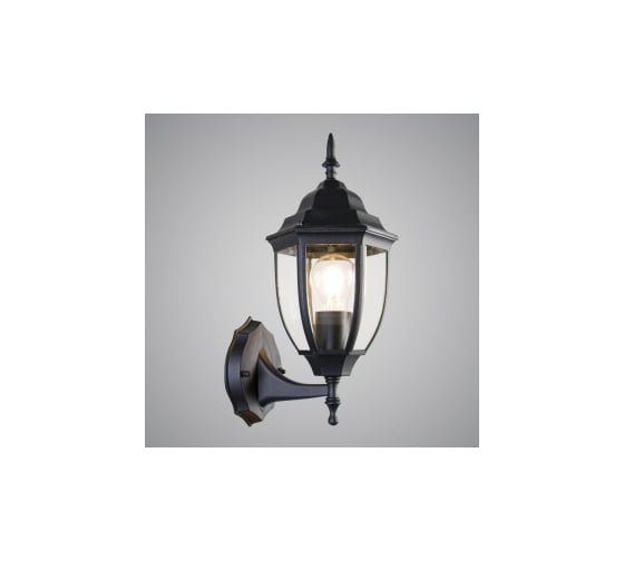 Изображение товара Светильник уличный настенный РОСТОК 17062-WU черный 1*E27 h375, SHJ20 987691792