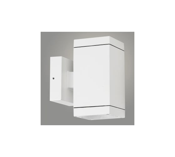 Изображение товара Светильник уличный настенный РОСТОК 19109-2W белый 2*GU10 h145, SHJ22 988027455