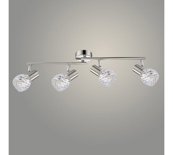 Изображение товара Спот РОСТОК 1130/4 CR хром 4x60W E14 h190, XLD22 988017402