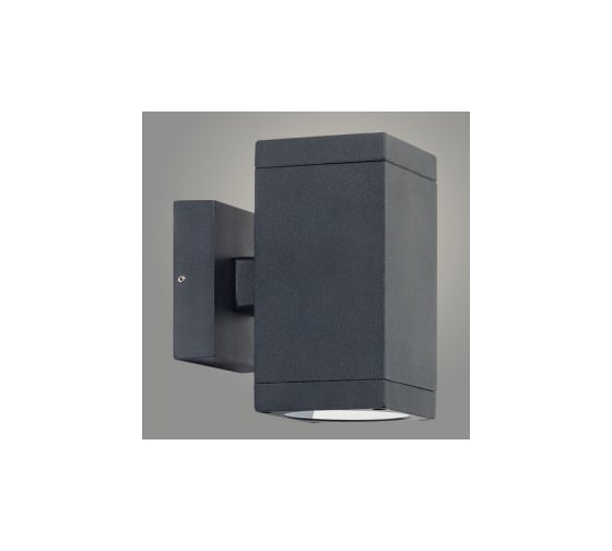 Изображение товара Светильник уличный настенный РОСТОК 19109-2W черный 2*GU10 h145, SHJ22 988027453