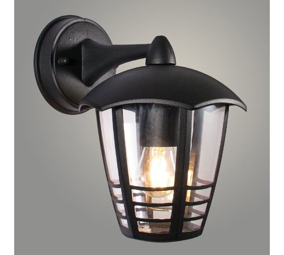 Изображение товара Светильник уличный настенный РОСТОК SJ17041-WD черный 1*E27 h240, SHJ22 988024252