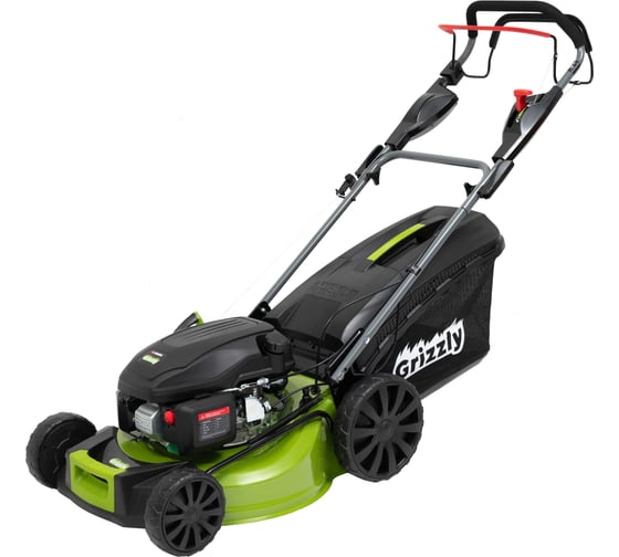Изображение товара Бензиновая самоходная газонокосилка 48 см Grizzly SKY-09
