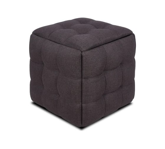 Изображение товара Пуф-трансформер Divan24 5 в 1 коричневый, рогожка, 50x50x53 см 63000023