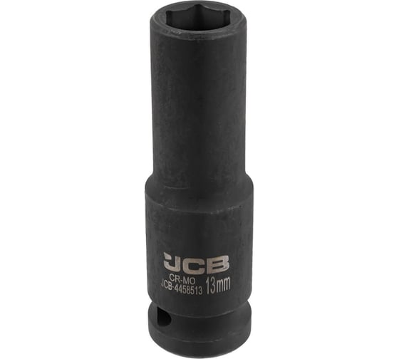 Изображение товара Головка ударная глубокая 6-гранная JCB 13 мм, 1/2DR JCB-4458513(59474)