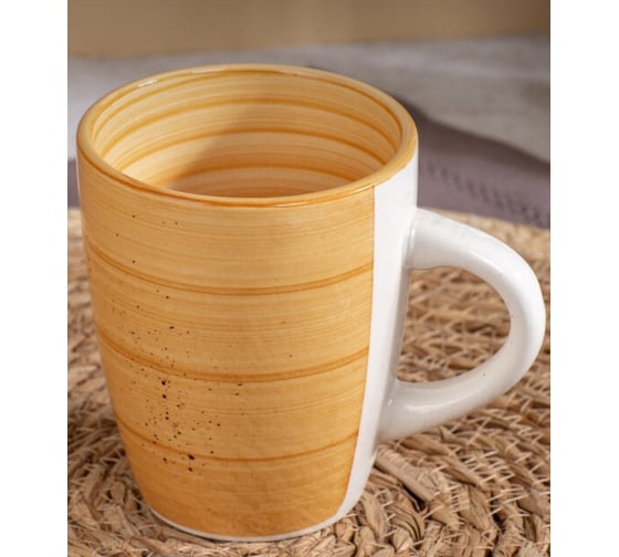 Изображение товара Кружка DOMENIK TWIST медовый 360 мл DMD195