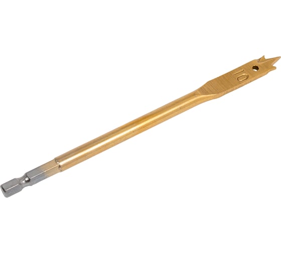 Изображение товара Сверло по дереву перовое РЕЗОЛЮКС Титан 10 мм 60910