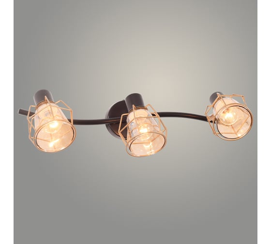 Изображение товара Спот РОСТОК 23090023/3 COF+SGD кофе/шампань 3x40W E14 h150, XLD23 988367719