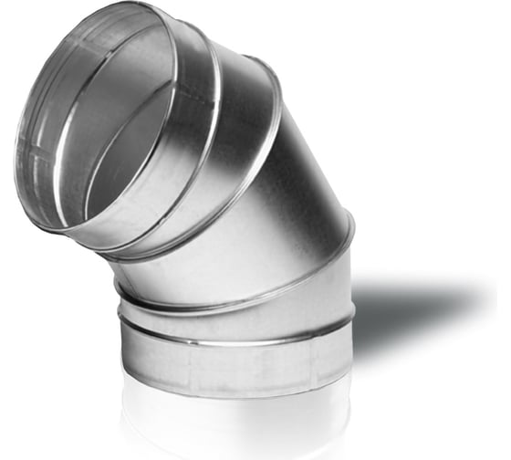 Изображение товара Отвод круглого сечения Вентека Ф400-45-135 рулон оц. (08ПС), 0.5 мм 42-7990000005606