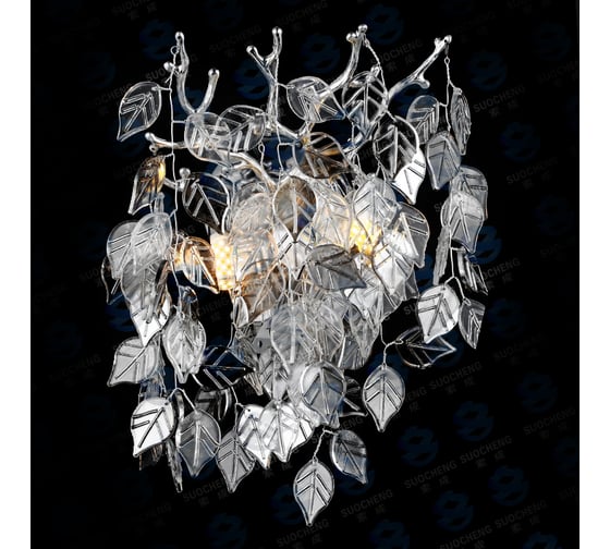 Изображение товара Бра РОСТОК 33022/2W S CR хром/хрусталь 2x9W G9 h400, SDA23 988367092