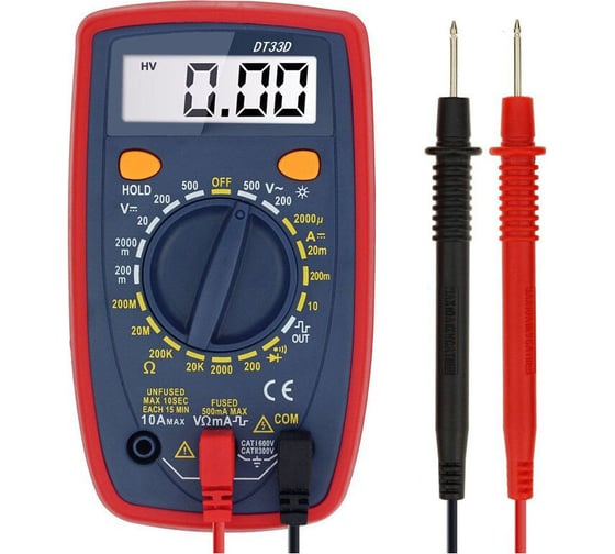 Изображение товара Цифровой мультиметр WHDZ DT33D