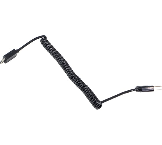 Изображение товара Зарядный кабель AURA MicroUSB, витой, 0.5-1 метр TPC-U010