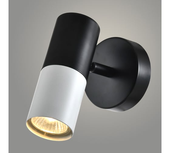 Изображение товара Спот РОСТОК 23210/1B BK+WT черный/белый 1x25W GU10 h130, WAN23 988367610
