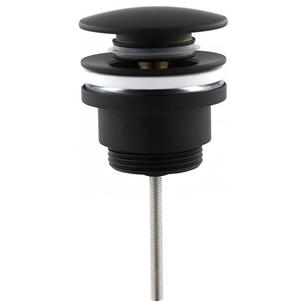 Изображение товара Донный клапан VEGA universальный Clik-clak черный матовый