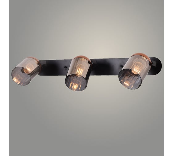 Изображение товара Спот РОСТОК 23090026/3 BK+FGD черный/золото 3x40W E27 h230, XLD23 988367740