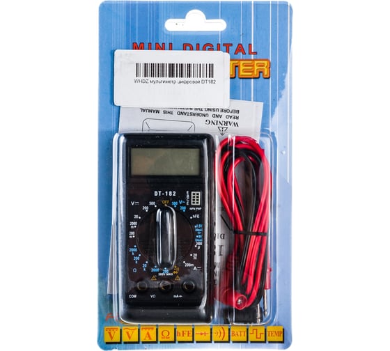 Изображение товара Цифровой мультиметр WHDZ DT182