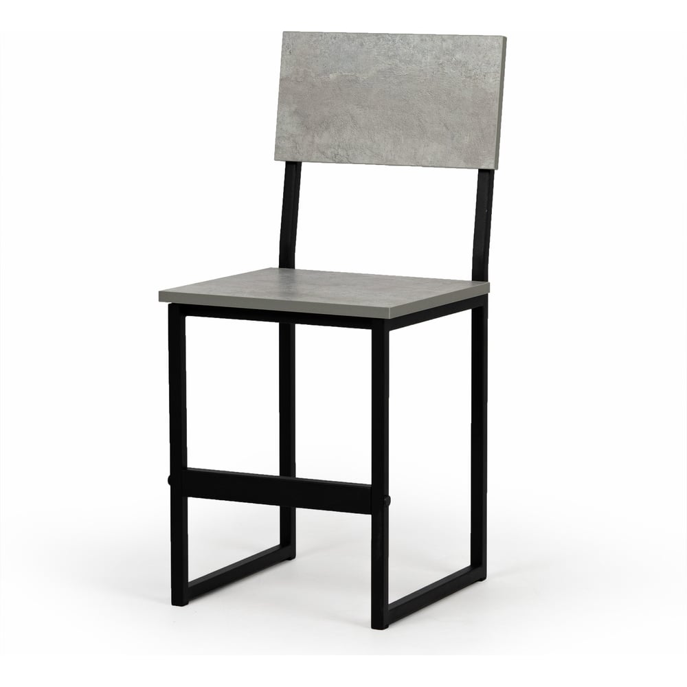 Изображение товара Набор стульев Divan24 Лофт цвет цемент 3 шт комфортное и стильное решение