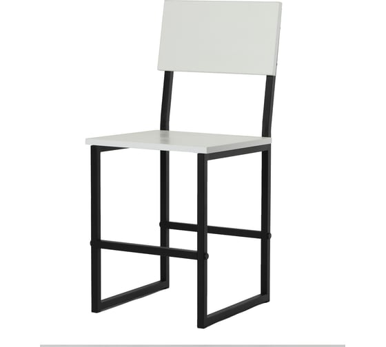 Изображение товара Набор стульев Divan24 Лофт, цвет белый из 3 шт 77400241