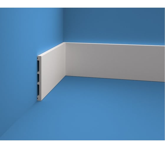 Изображение товара Плинтус Экополимер 122х12, 2000мм AGIS EP008