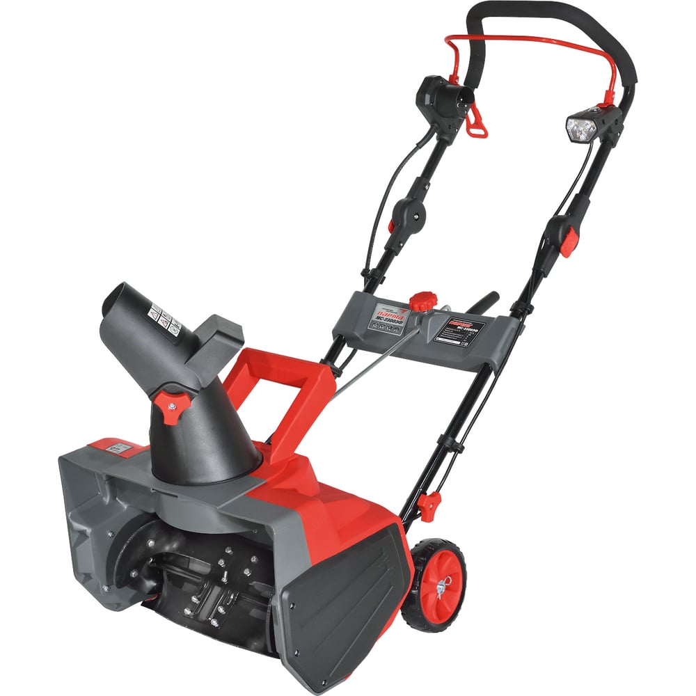 Изображение товара Электрический снегоуборочник Парма МС-2300ЭФ 2300Вт с фарой для уборки снега