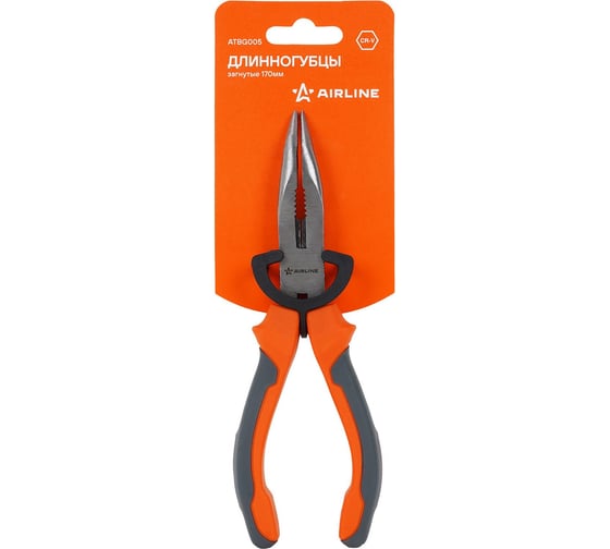 Изображение товара Длинногубцы загнутые Airline 170 мм ATBG005
