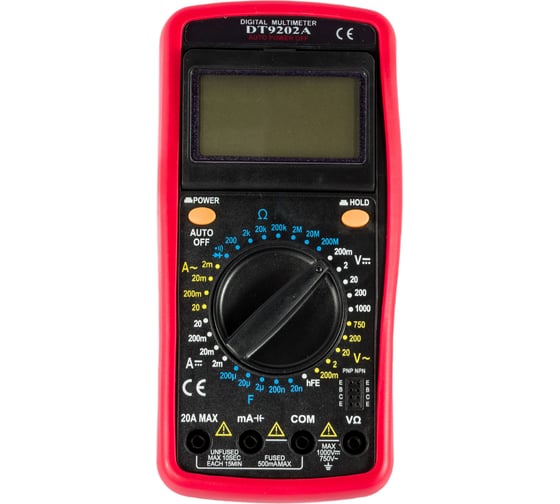 Изображение товара Цифровой мультиметр WHDZ DT9202A