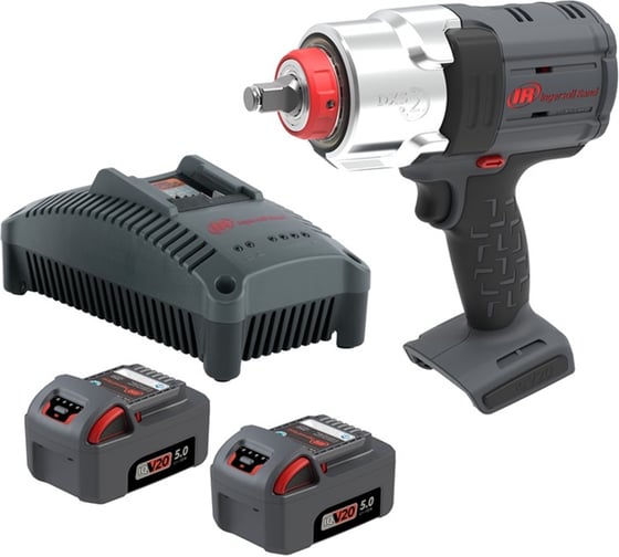 Изображение товара Гайковерт аккумуляторный ударный Ingersoll Rand комплект W7153-K22B-EU
