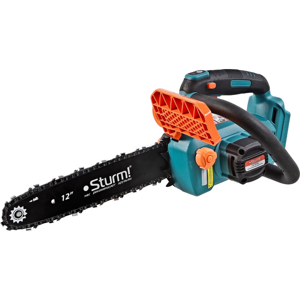 Изображение товара Аккумуляторная цепная пила Sturm 1BatterySystem без ЗУ и АКБ CSC1811BL