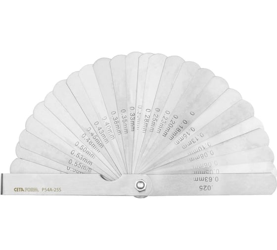 Изображение товара Веерообразный набор щупов Ceta Form 25 щупов P54A-25S