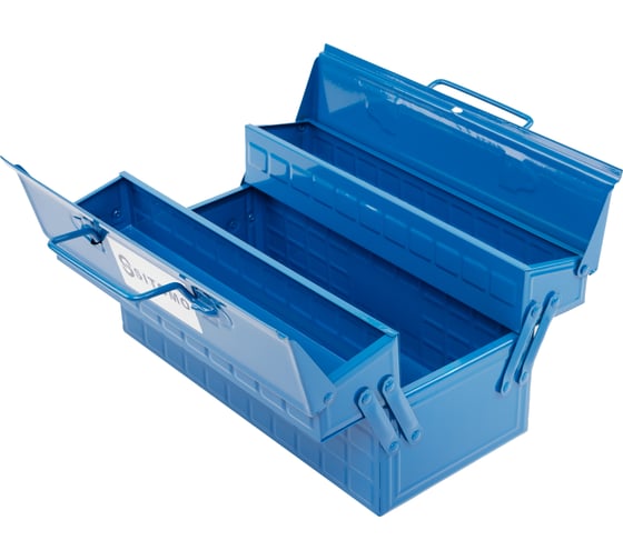 Изображение товара Ящик для инструментов SITOMO 345x160x165 мм, металл, 3-х секционный SIT 1139752