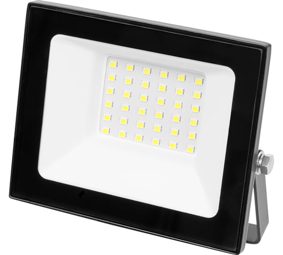 Изображение товара Прожектор TDM ELECTRIC СДО-05-050 50 Вт, 4000 лм, 4000 К, 220-240 В, IP65, черный, Народный SQ0336-0315