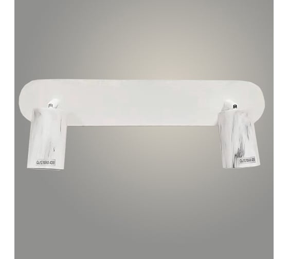 Изображение товара Спот РОСТОК 592/2 WT белый 2x50W GU10 h180, XLD23 988031295