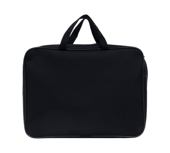 Изображение товара Папка с ручками Calligrata текстиль А4 80 мм 340x260 мм с внутренним карманом, чёрный К 1Ш48 6846681