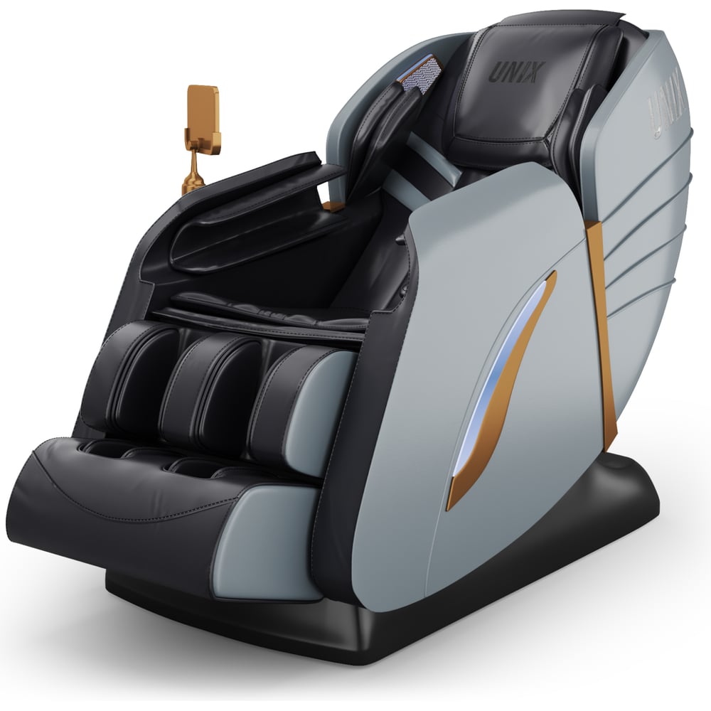 Изображение товара Массажное кресло UNIX Adora Grey Med MCADORAGY для всего тела с 35 режимами