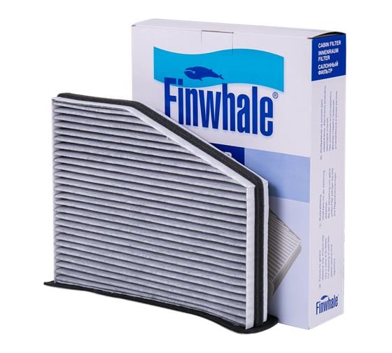 Изображение товара Фильтр салона /угольный/ Golf V-VI /04-14/ / Passat VI-VII /05-/ / Tiguan /07-/ / FINWHALE AS919C