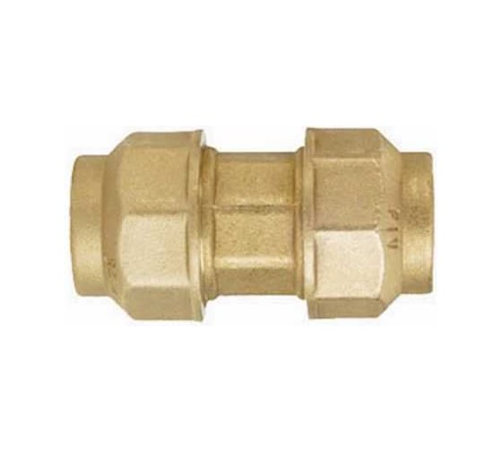 Изображение товара Латунная муфта FIV ПНД, 20ц.-20ц F.I.V. 07712012