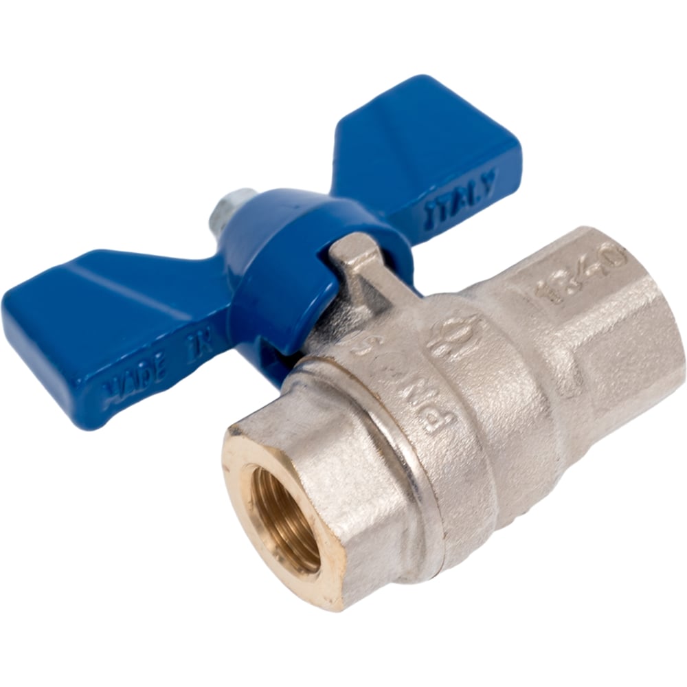 Изображение товара Кран шаровой FIV 1/4" г/г с бабочкой