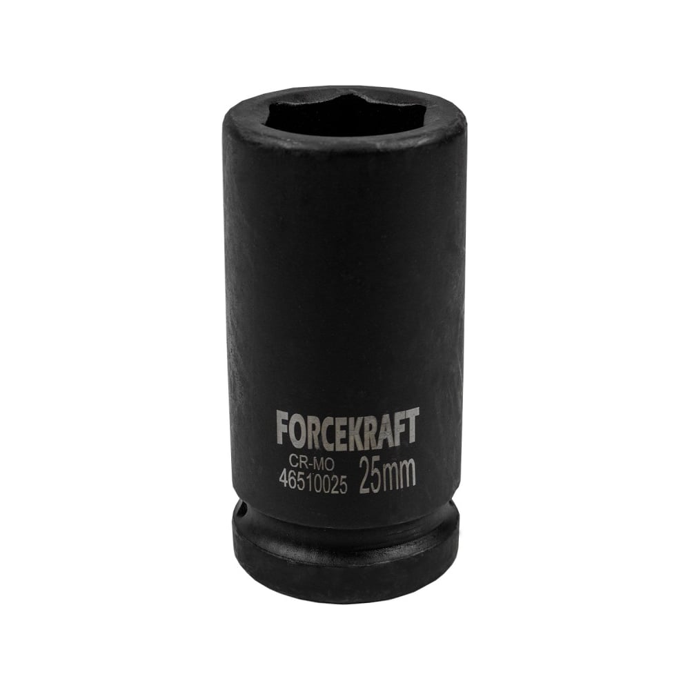 Изображение товара Головка ударная 6-гранная глубокая Forcekraft 3/4, 25 мм FK-46510025
