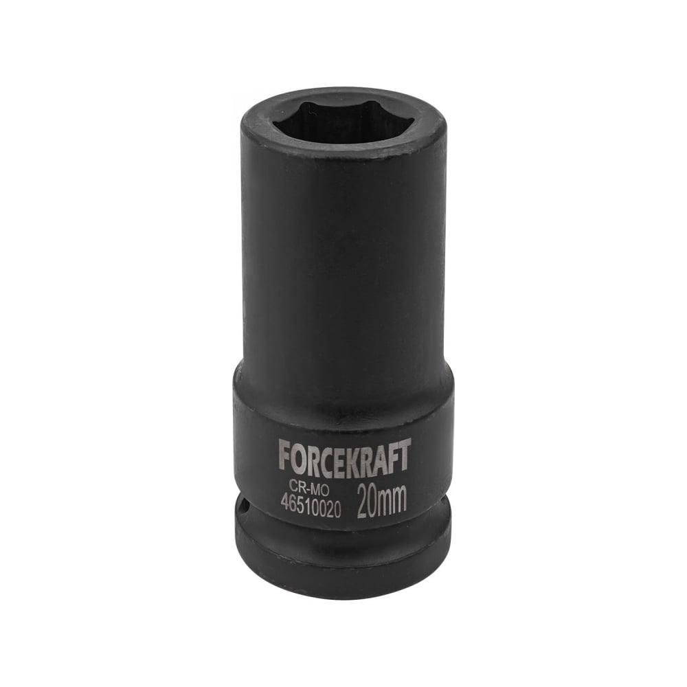 Изображение товара Головка ударная 6-гранная глубокая Forcekraft 3/4 20 мм FK-46510020(19624)