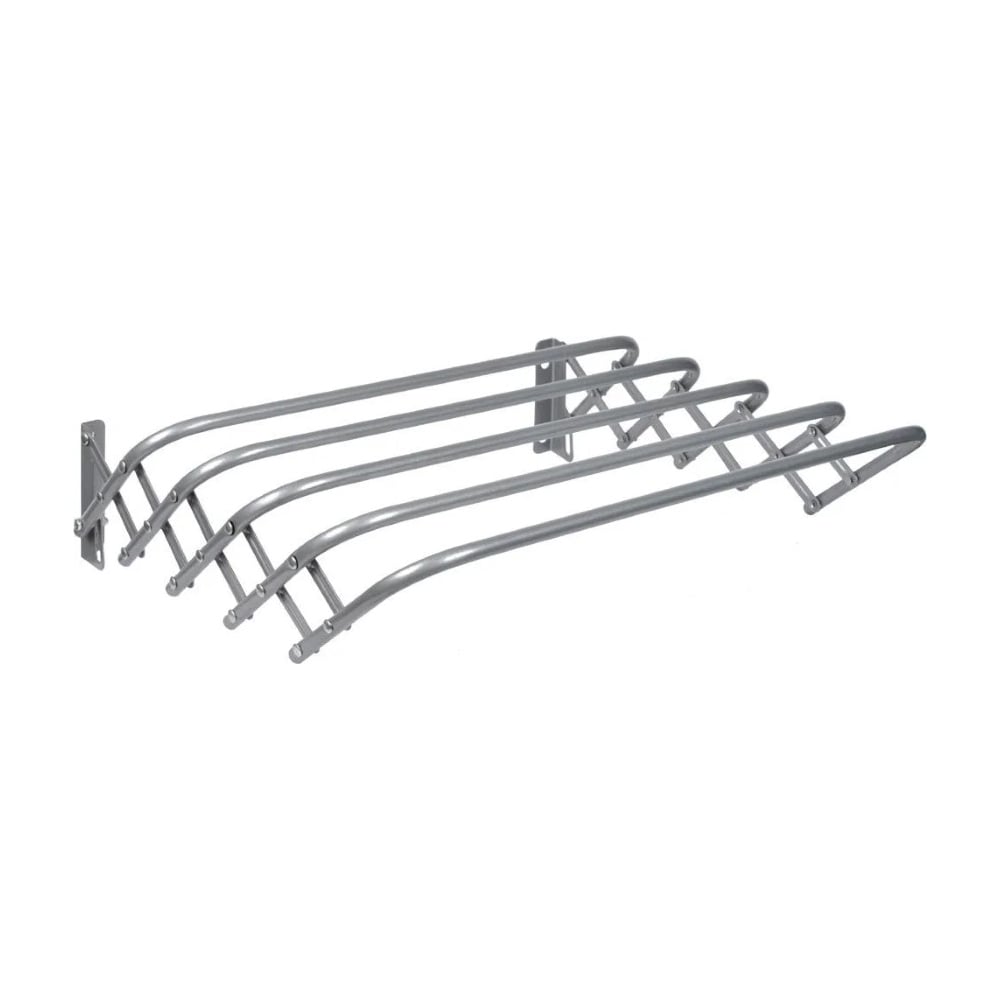 Изображение товара Настенная сушилка для белья OVK HOME серый СН90/С складная практичная модель