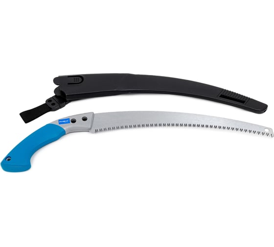 Изображение товара Пила по дереву РемоКолор для кемпинга и сада, с пеналом, 7TPI, 350мм, 42-3-335