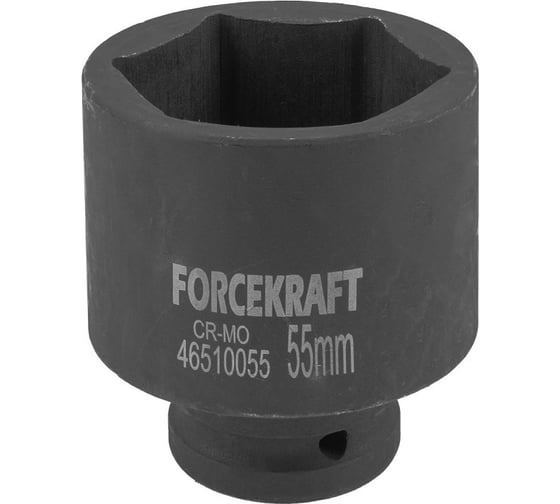 Изображение товара Головка ударная 6-гранная глубокая Forcekraft 3/4"DR, 55 мм FK-46510055(19650)