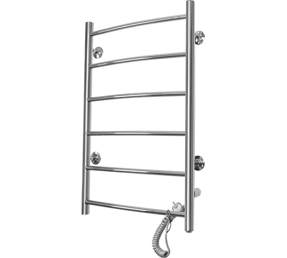 Изображение товара Полотенцесушитель электрический Domoterm Классик DMT 109-6 50x80 EKTD R сенсорный диммер, хром, 4680419504427