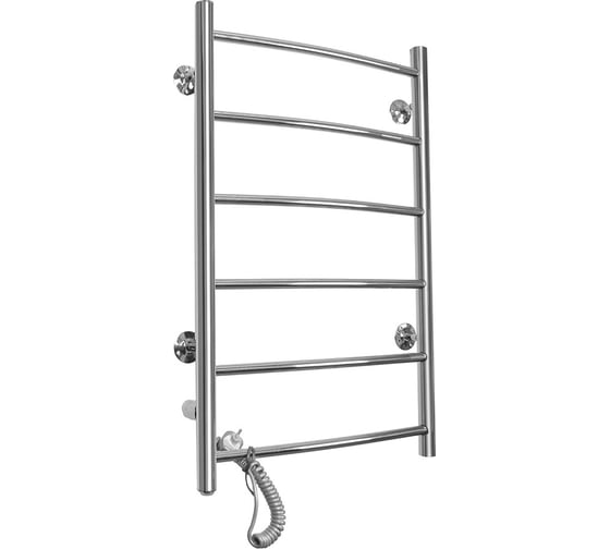 Изображение товара Полотенцесушитель электрический Domoterm Классик DMT 109-6 50x80 EKTD L сенсорный диммер, хром, 4680419504434