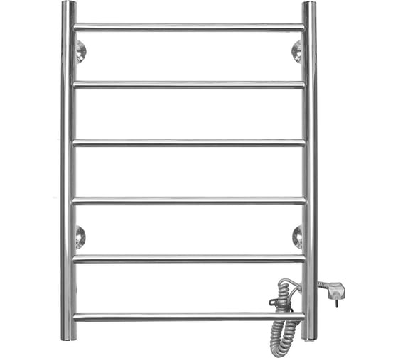 Изображение товара Полотенцесушитель электрический Domoterm Аврора DMT 109-6 50x71 EKTD R сенсорный диммер, хром, 4680419504540